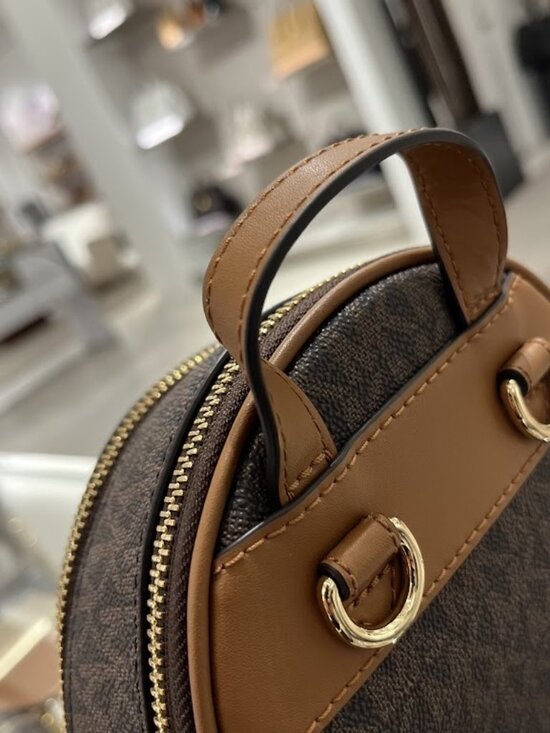 NWT Michael Kors Brooklyn Mini Logo Backpack - Brown 30R3GBNB0B main image 5